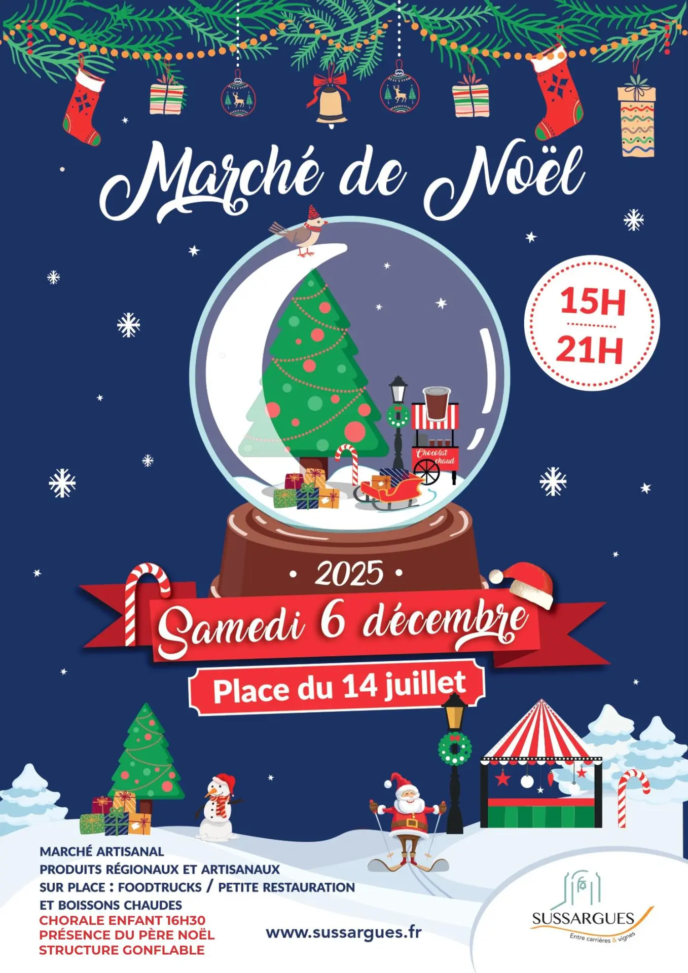 Marché de noël de Sussargues