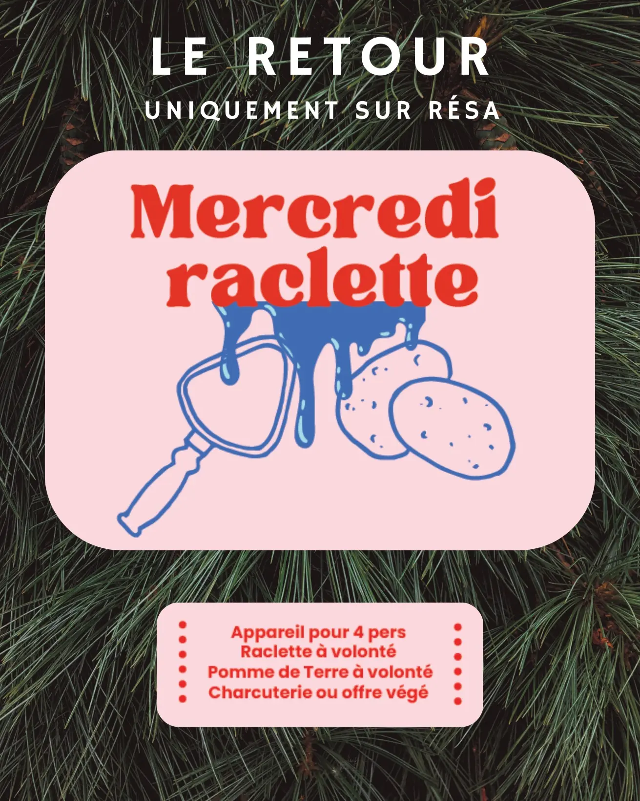 Mercredis Raclette