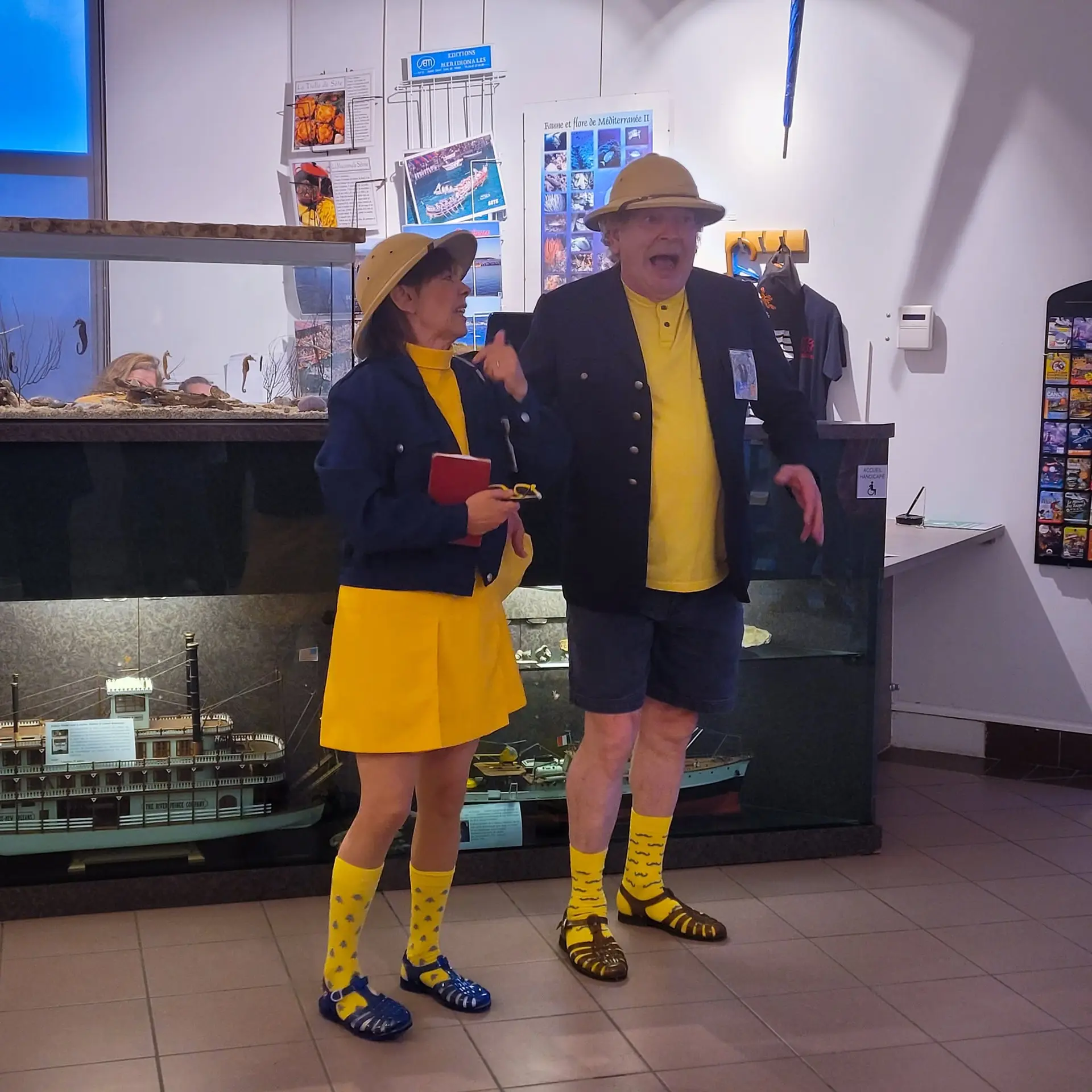 VISITE THÉÂTRALISÉE LES GUIDES INCOMPÉTENTS - MUSÉE DE L'ÉTANG DE THAU