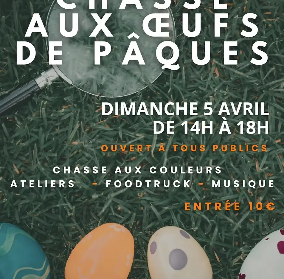Chasse aux oeufs de Pâques