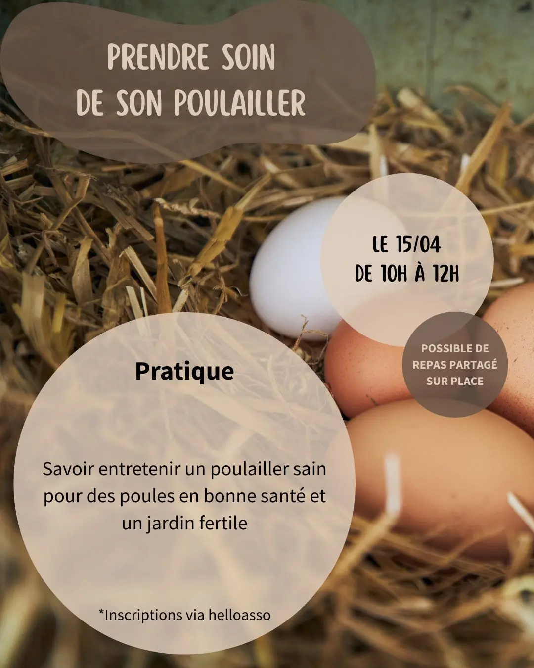 Ateliers jardin  - 15/04/26