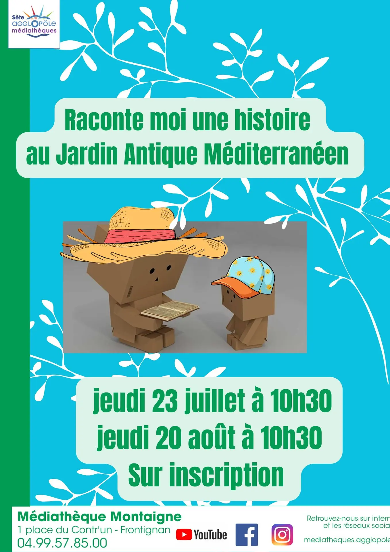 Affiche raconte moi une histoire