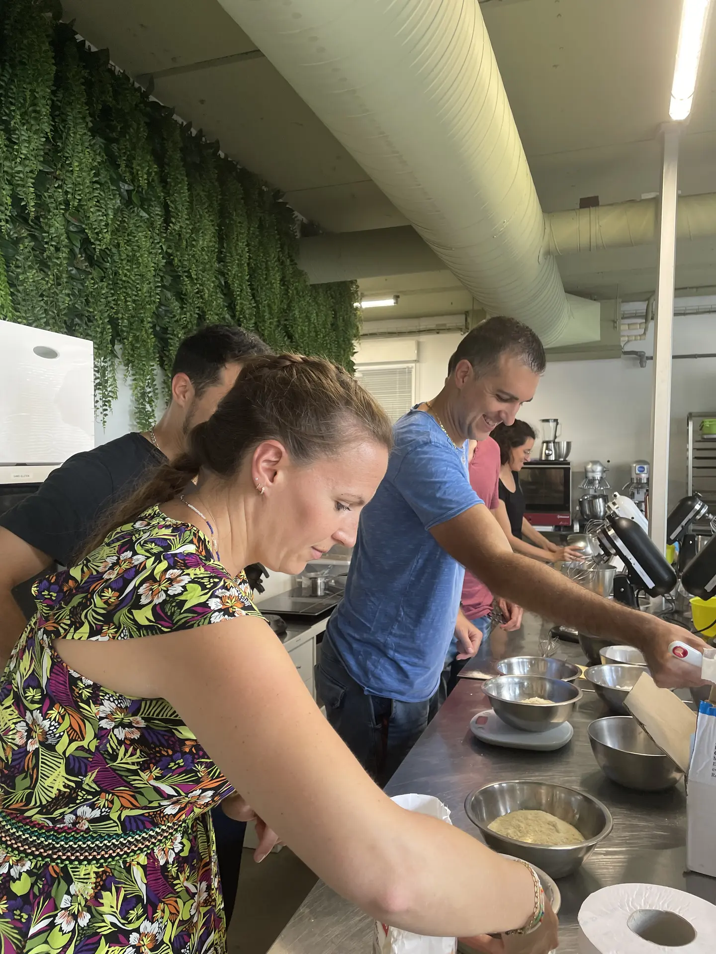 Participants atelier cuisine