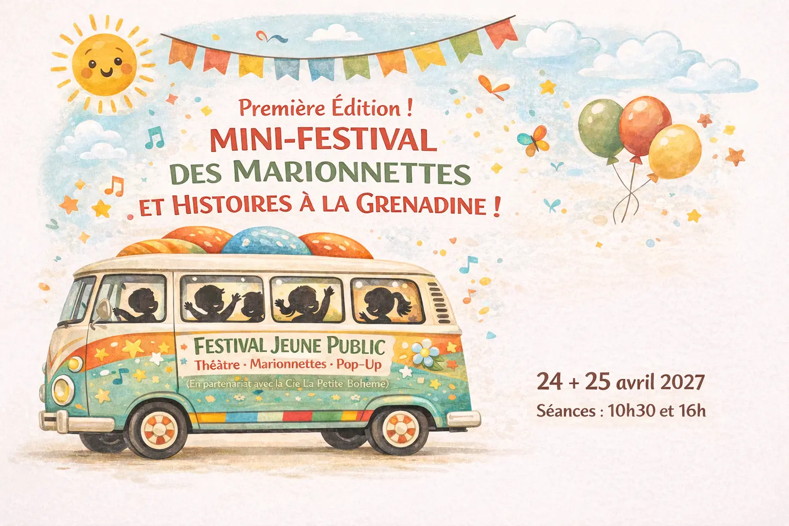 Mini Festival de marionnettes et histoires à la grenadine
