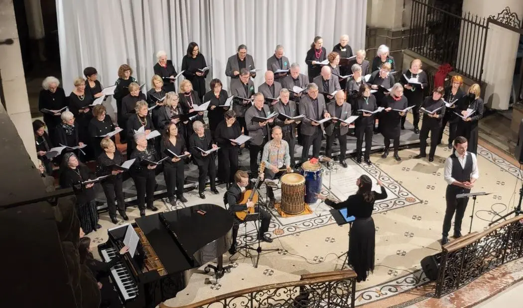 ACCROCHE CHOEUR Crédit Stefano Bernabovi