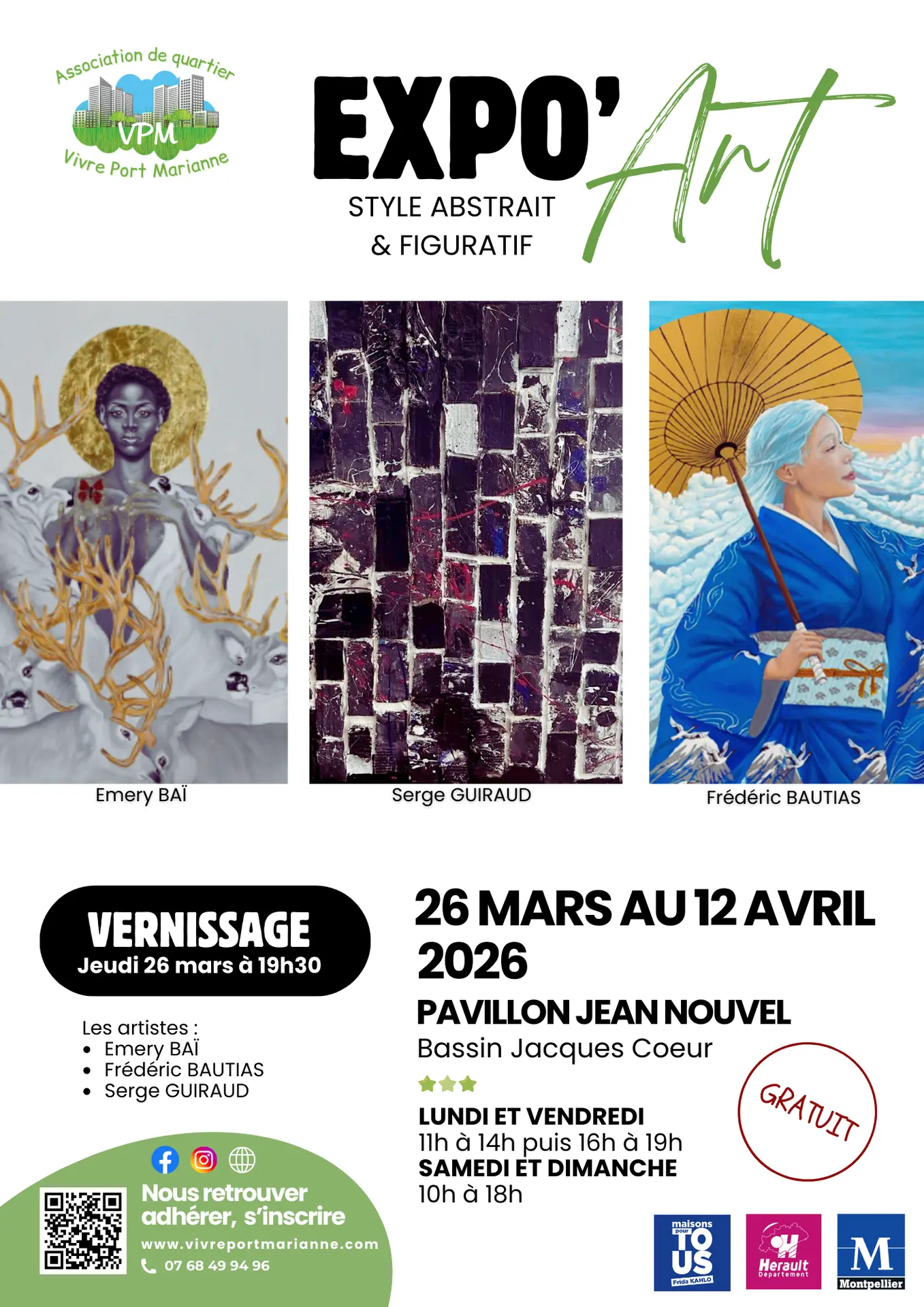 Affiche - exposition mars 2026 - AFFICHE DEFINITIVE EXPO ART