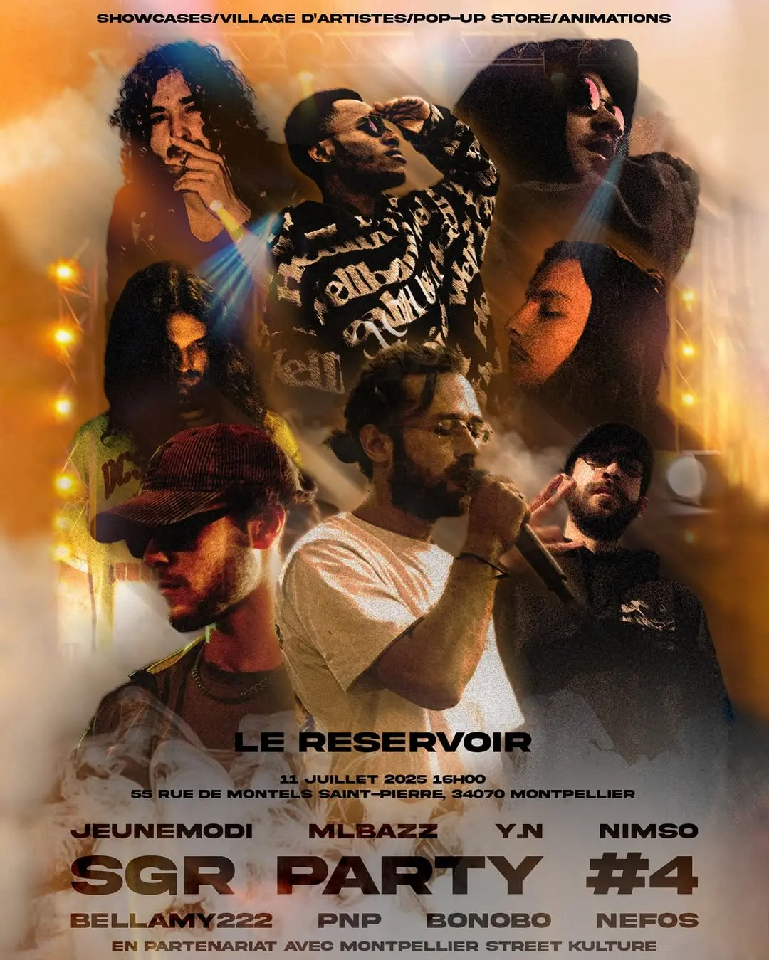AFFICHE SGR PARTY 4