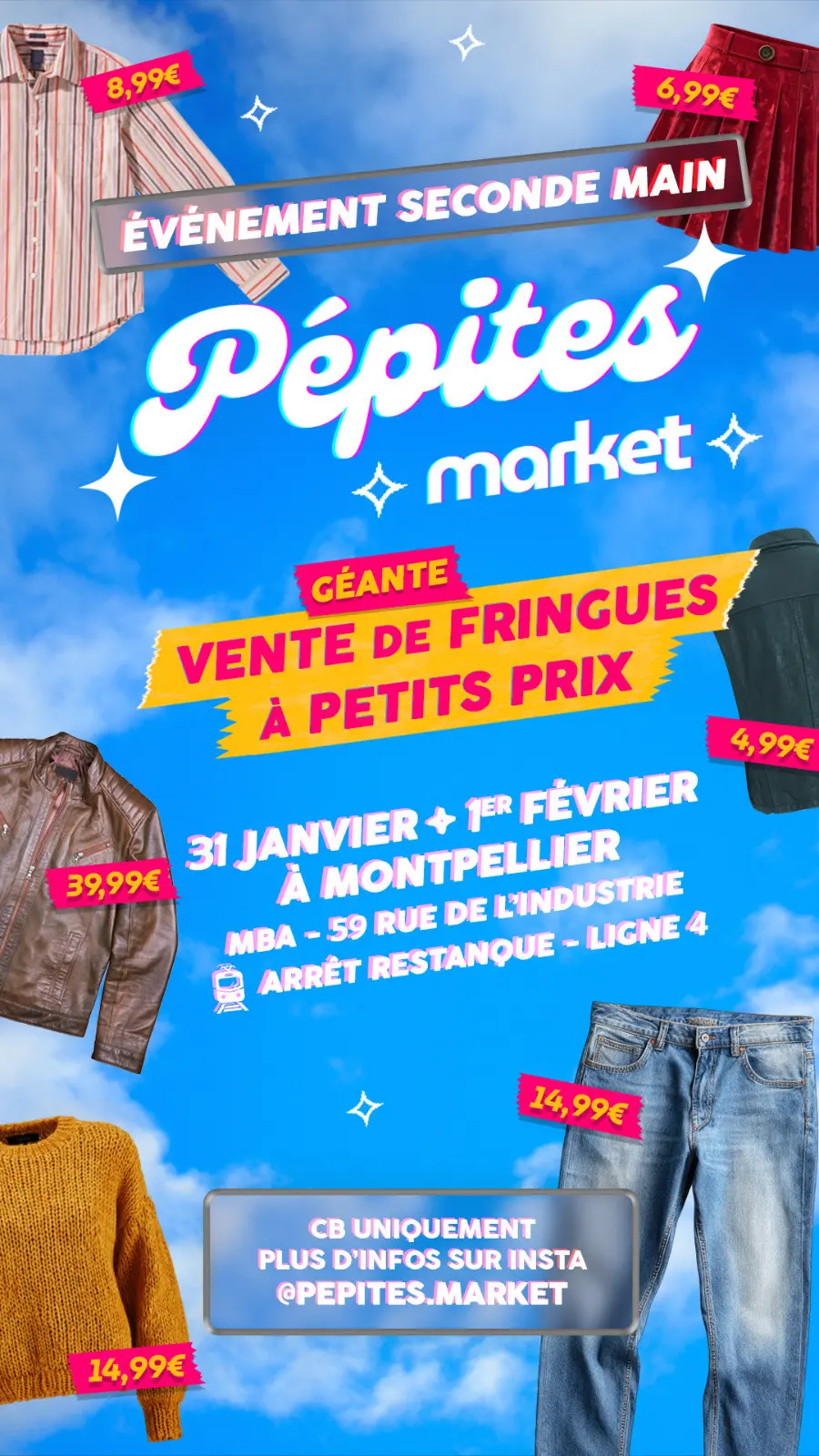 Affiche Pépites Market