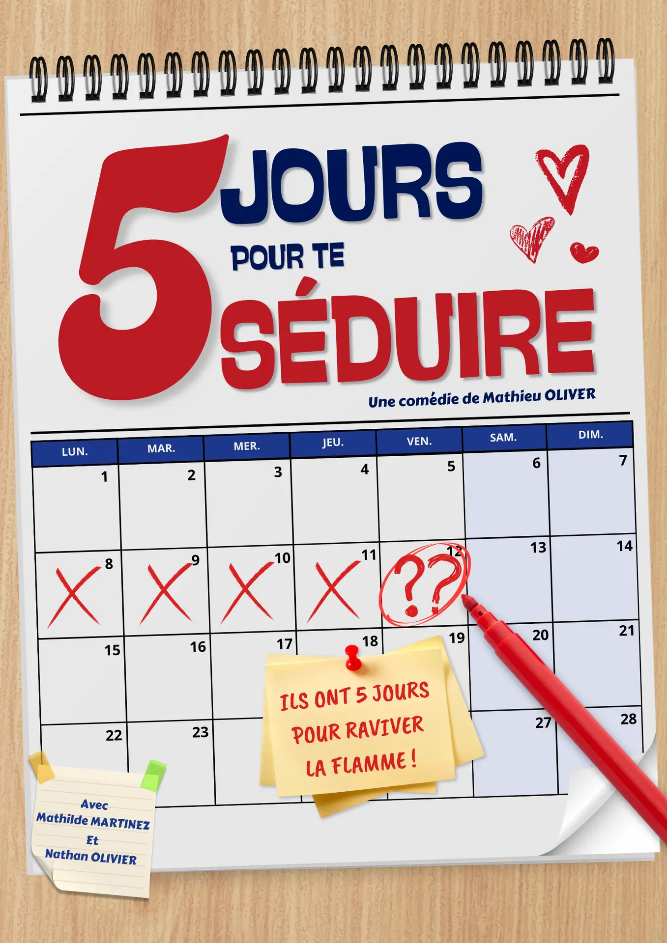 affiche 5 jours pour te séduire - 4