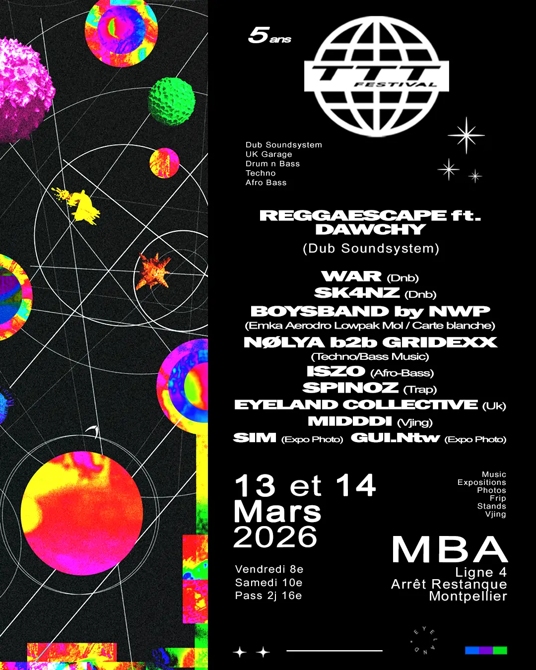 Affiche TTT Festival