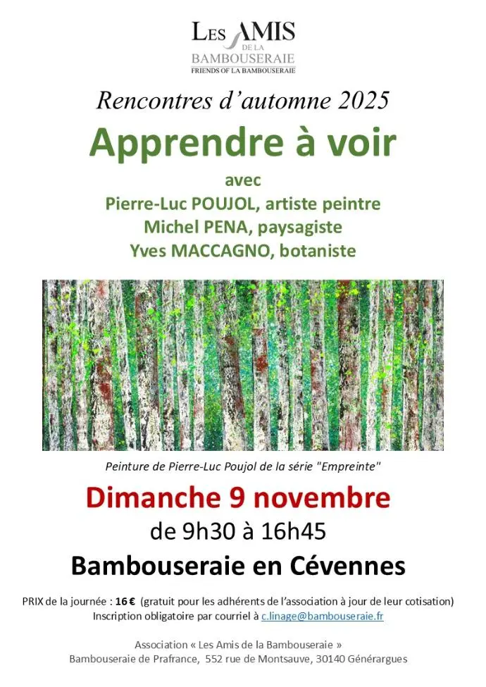 Affiche rencontres automne 2025 V3