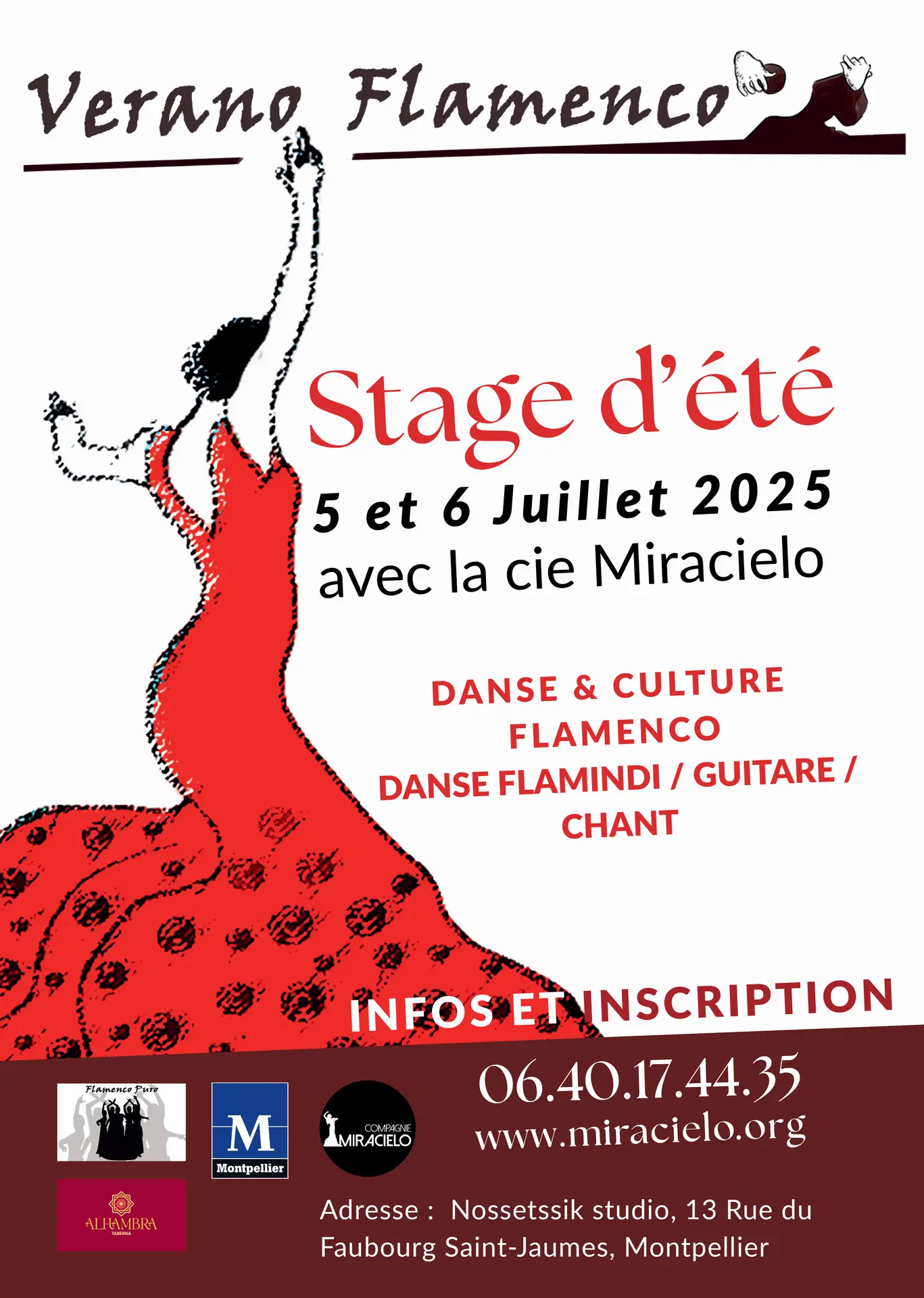 Affiche verano flamenco 2025