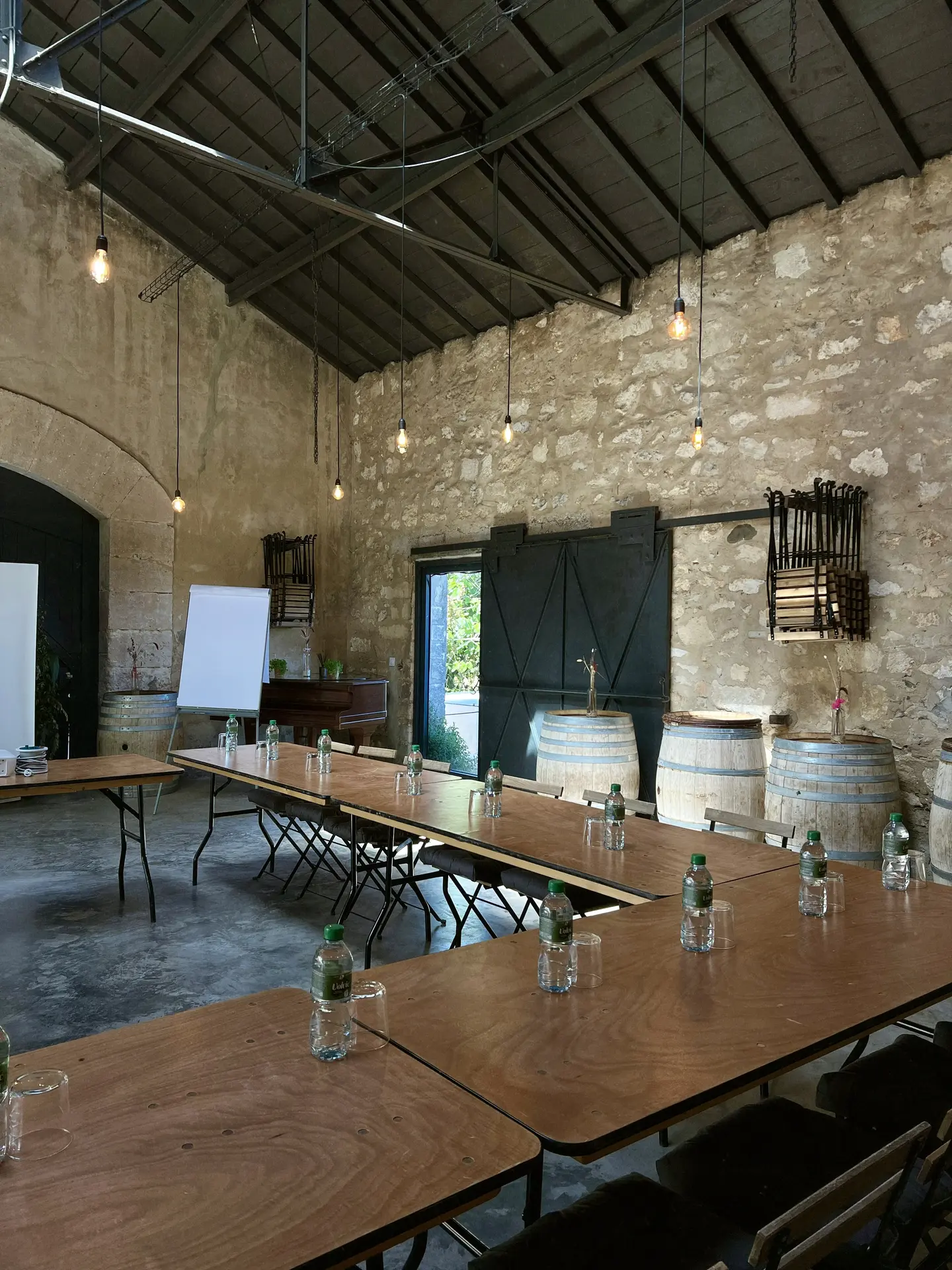Réunion en U - Salle de réception