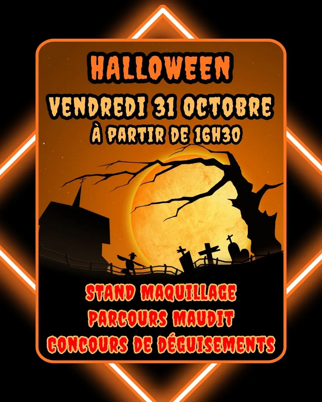 Post Halloween M-1 - Annonce de la soirée