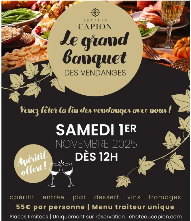 Banquet des vendanges Capion 1nov