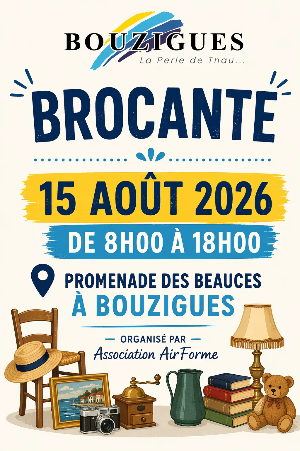 Brocante 15 08 Bouzigues