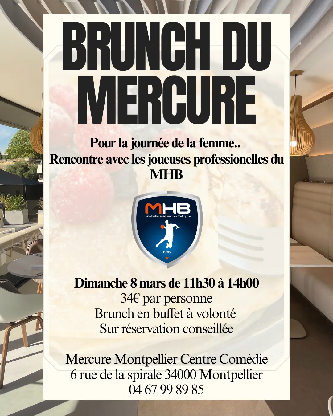 Brunch Du Mercure - Brunch 8 mars