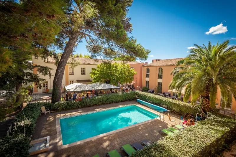 hotel clos de l'aube rouge a montpellier