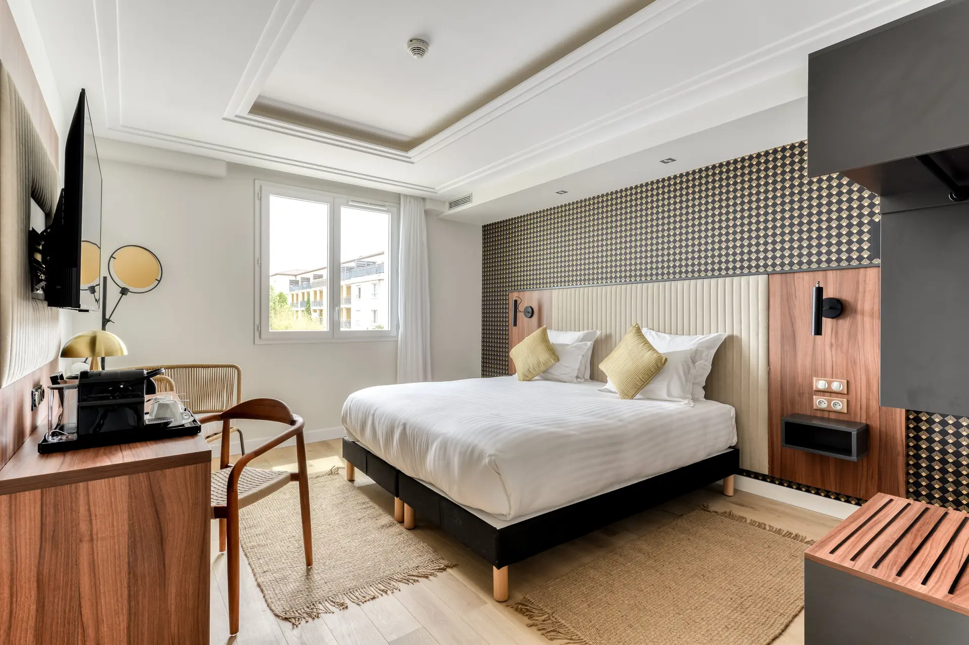 Chambre confort double - zénitude relais et spa la valadière - Crédit IMEO STUDIO