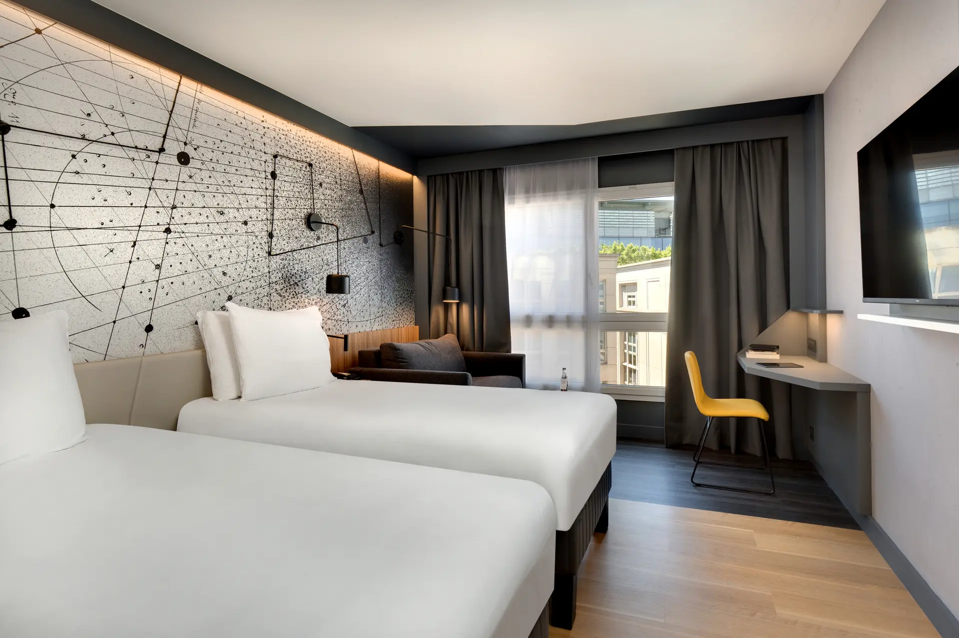 Chambre twin standard