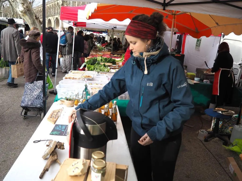 Cueilleuses_sauvages_stand © Mélanie Paul-Hasard