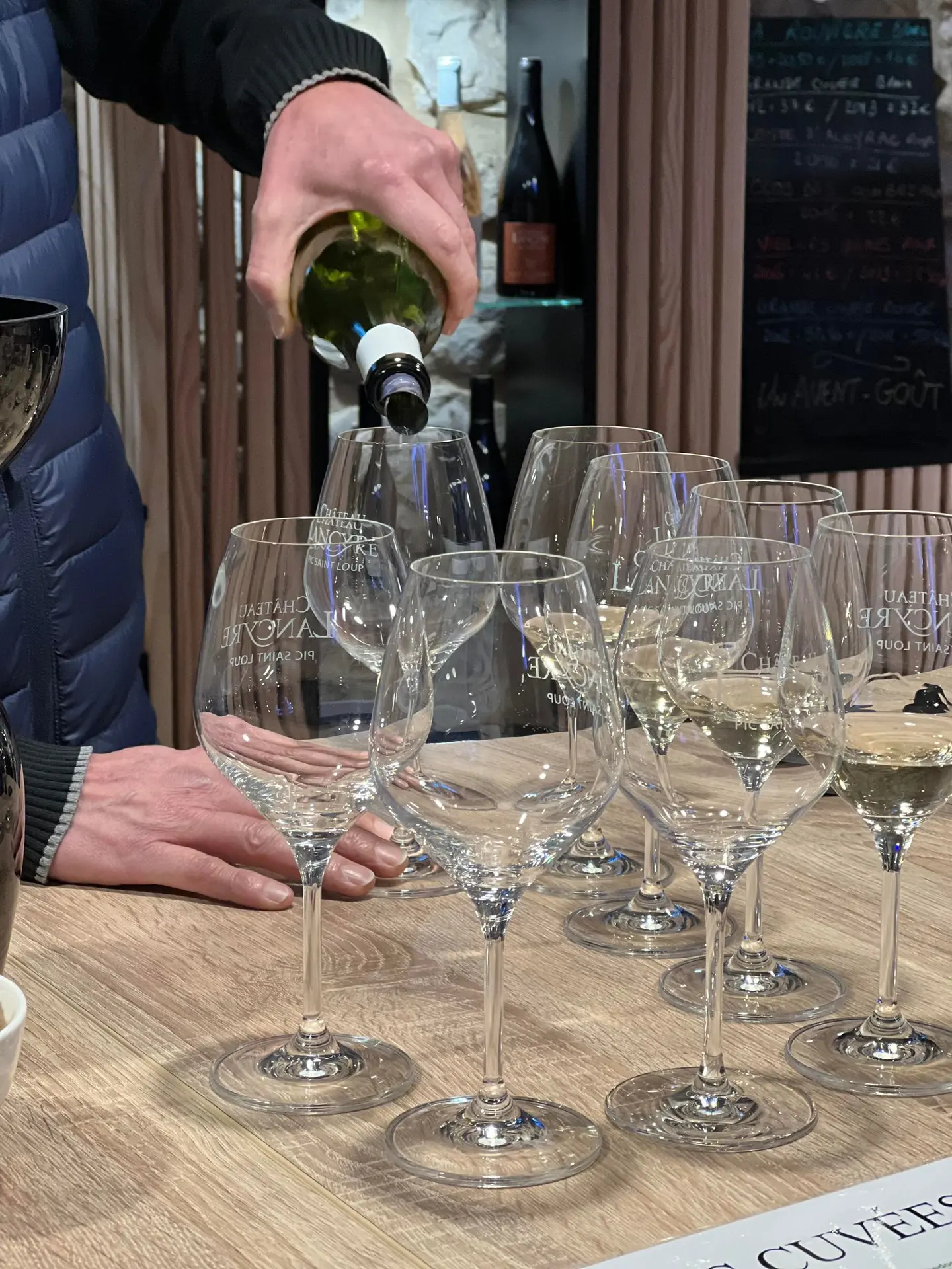 Dégustation des cuvées du Château Lancyre Pic Saint Loup