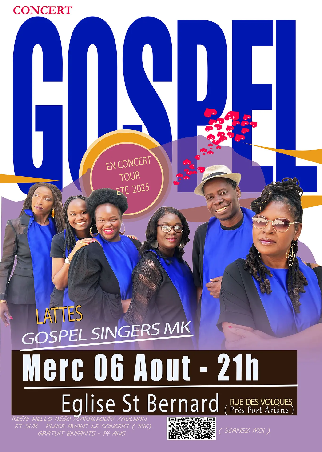 Gospel singers LATTES 25