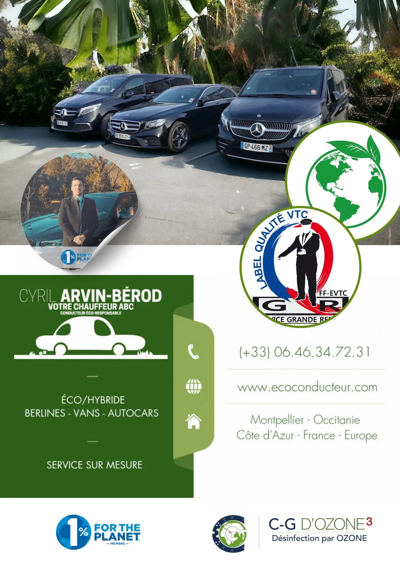 Green and Yellow Cleaning Service Flyer - 1