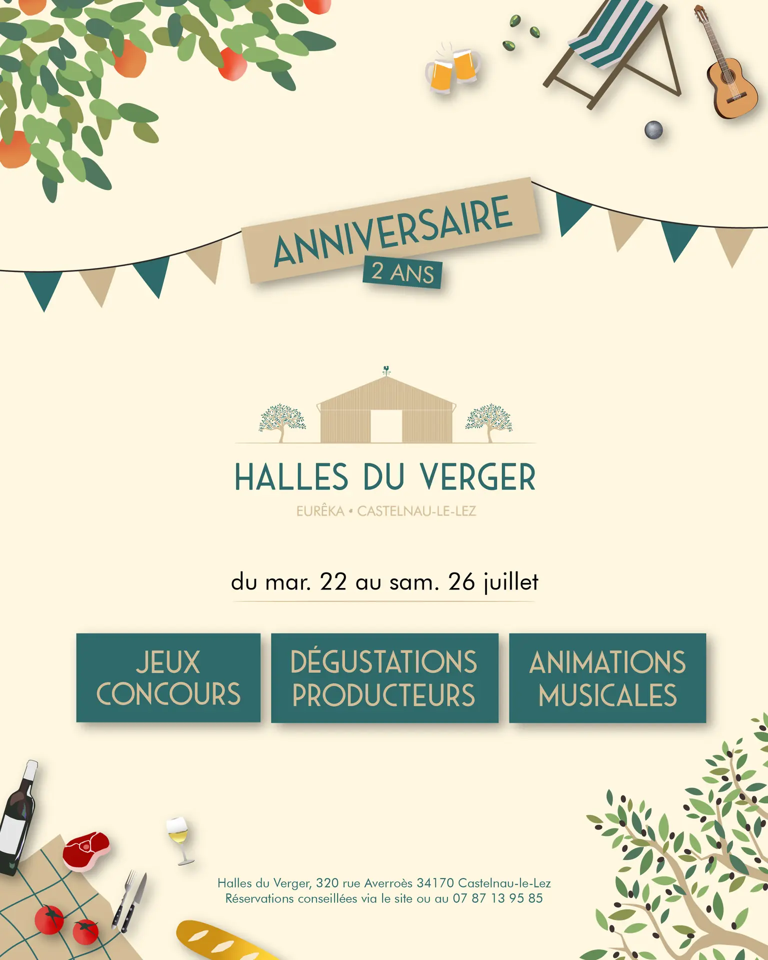 Anniversaire Halles du Verger