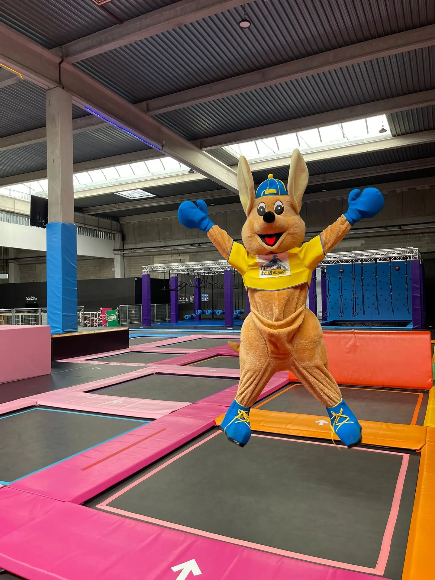 Jumpy happy