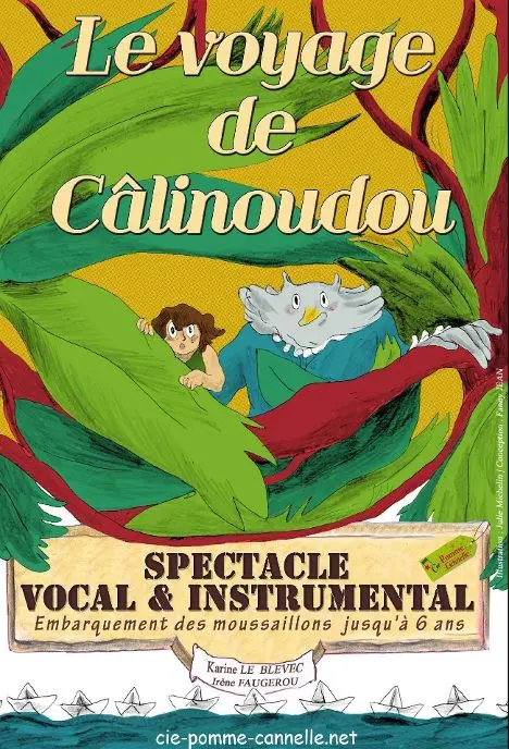 LE VOYAGE DE CALINOUDOU Affiche