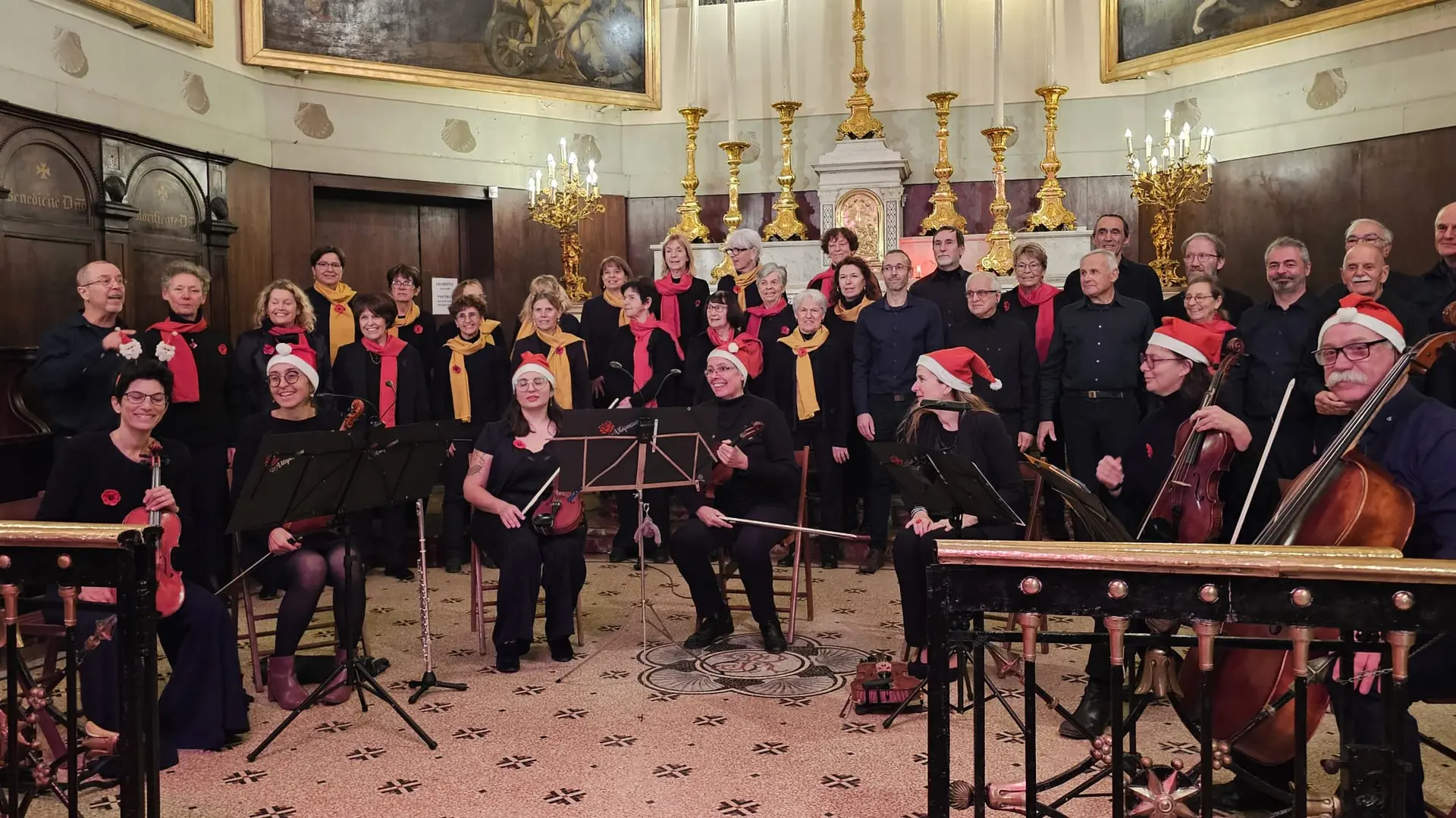 La Chorale les Garrigues chante Noël à l'église St Roch