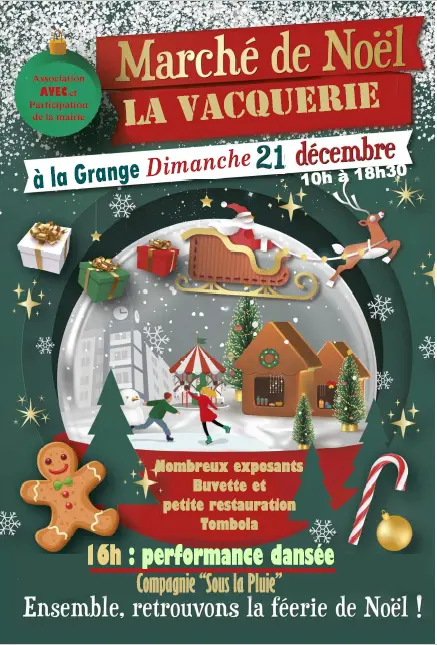 Marché de noel Vacquerie