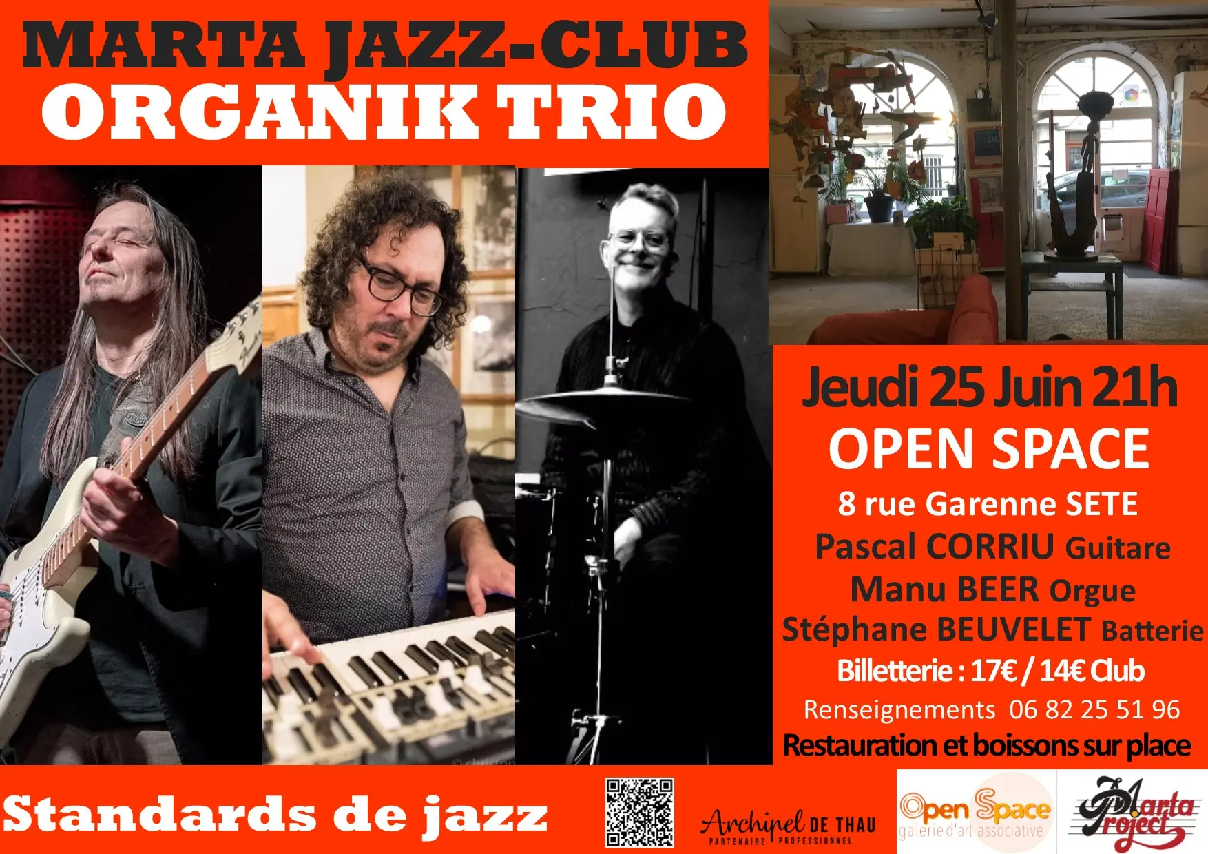Organik Trio 25 06 2026 Open Space
