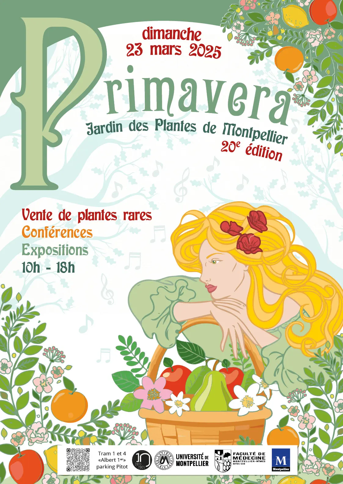 Primavera - Crédit Jardin des plantes de Montpellier