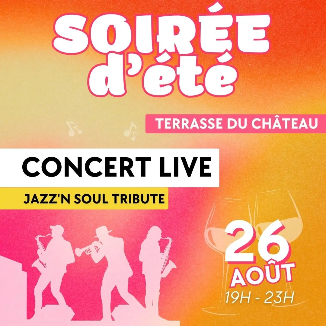 Billetterie Soirée d'été concert live - soirée été 2025