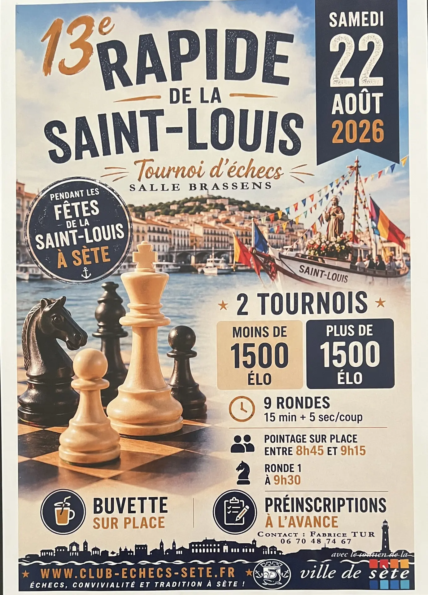 TOURNOI D'ECHEC SAINT LOUIS