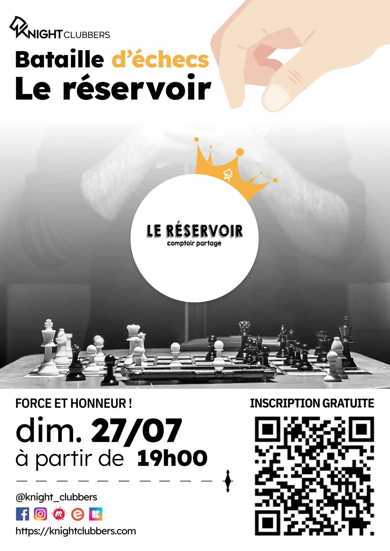 affiche echec