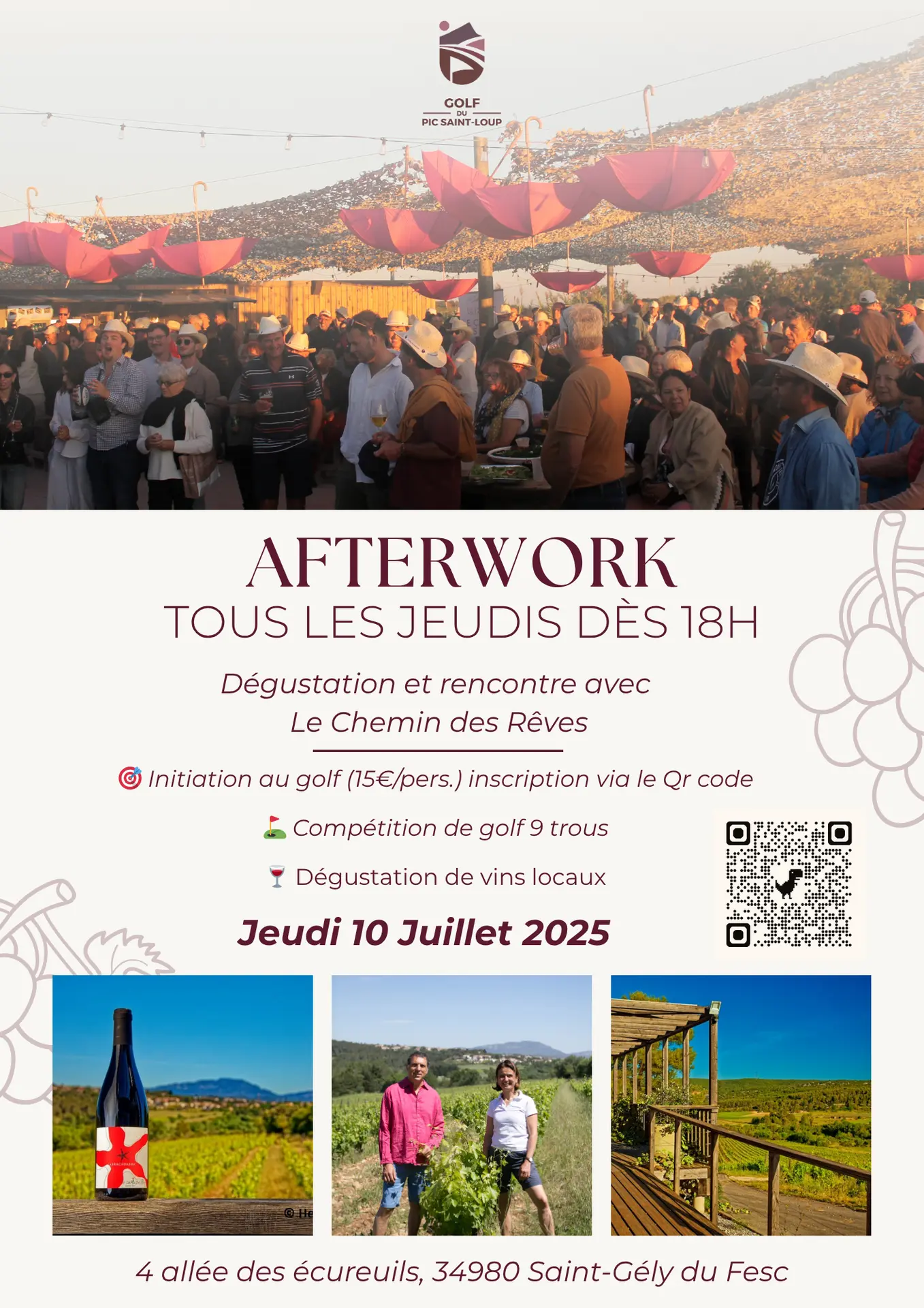 Afterwork - Afterwork 10-07 Le Chemin des Rêves