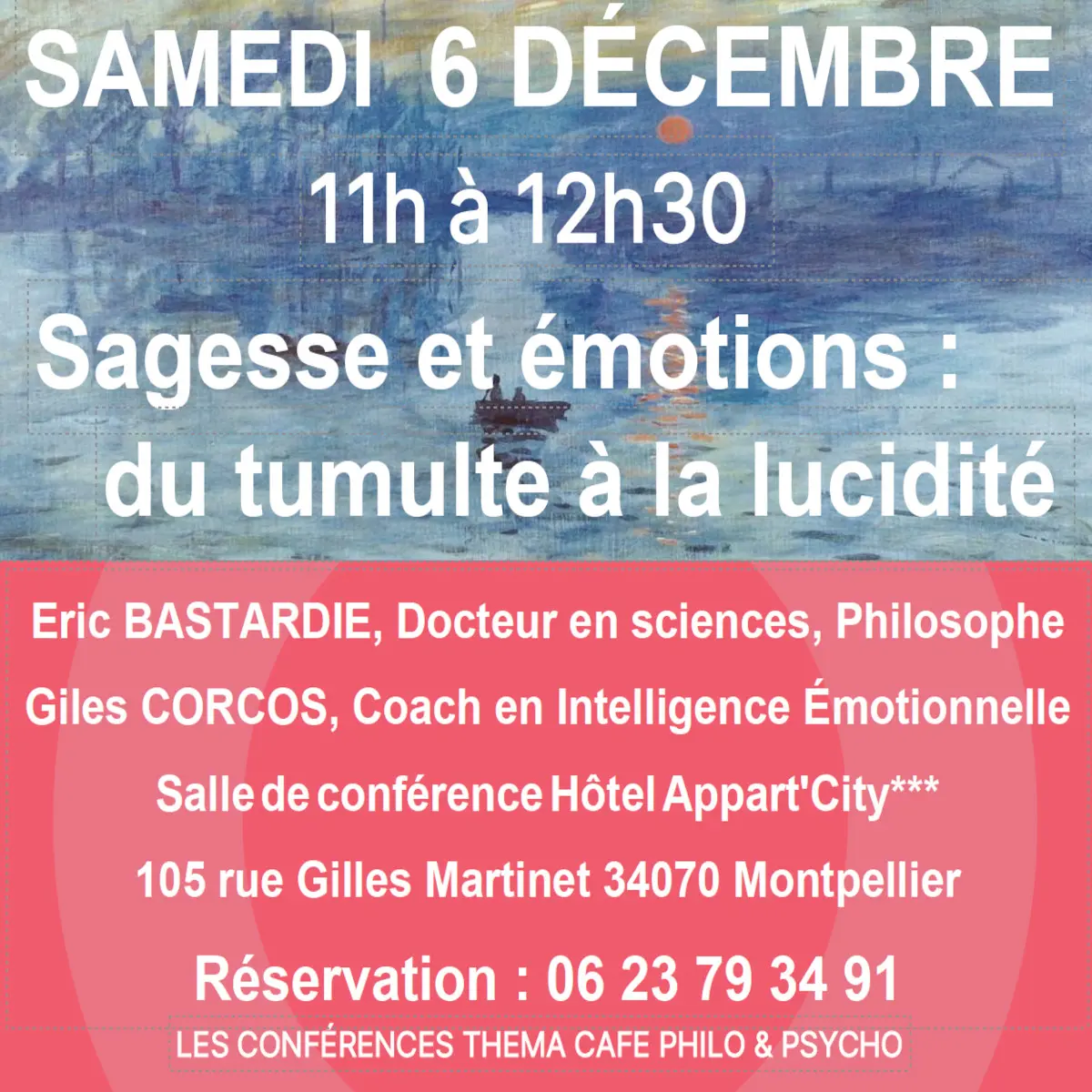 flyer conference SAGESSE - 6 decembre 2025