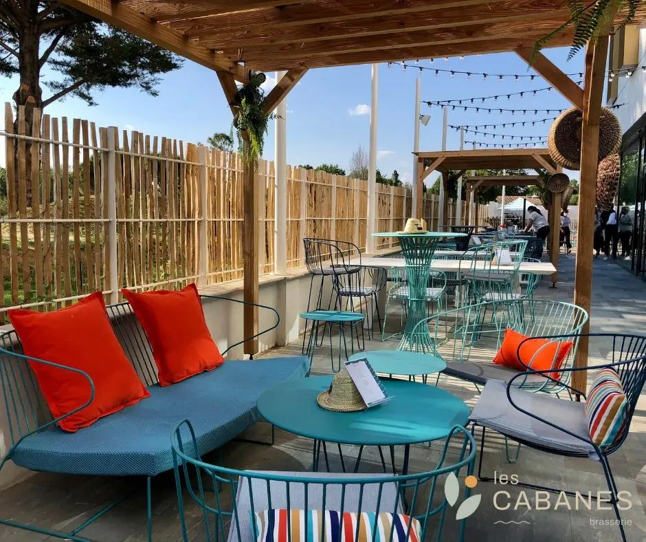 Terrasse les cabanes