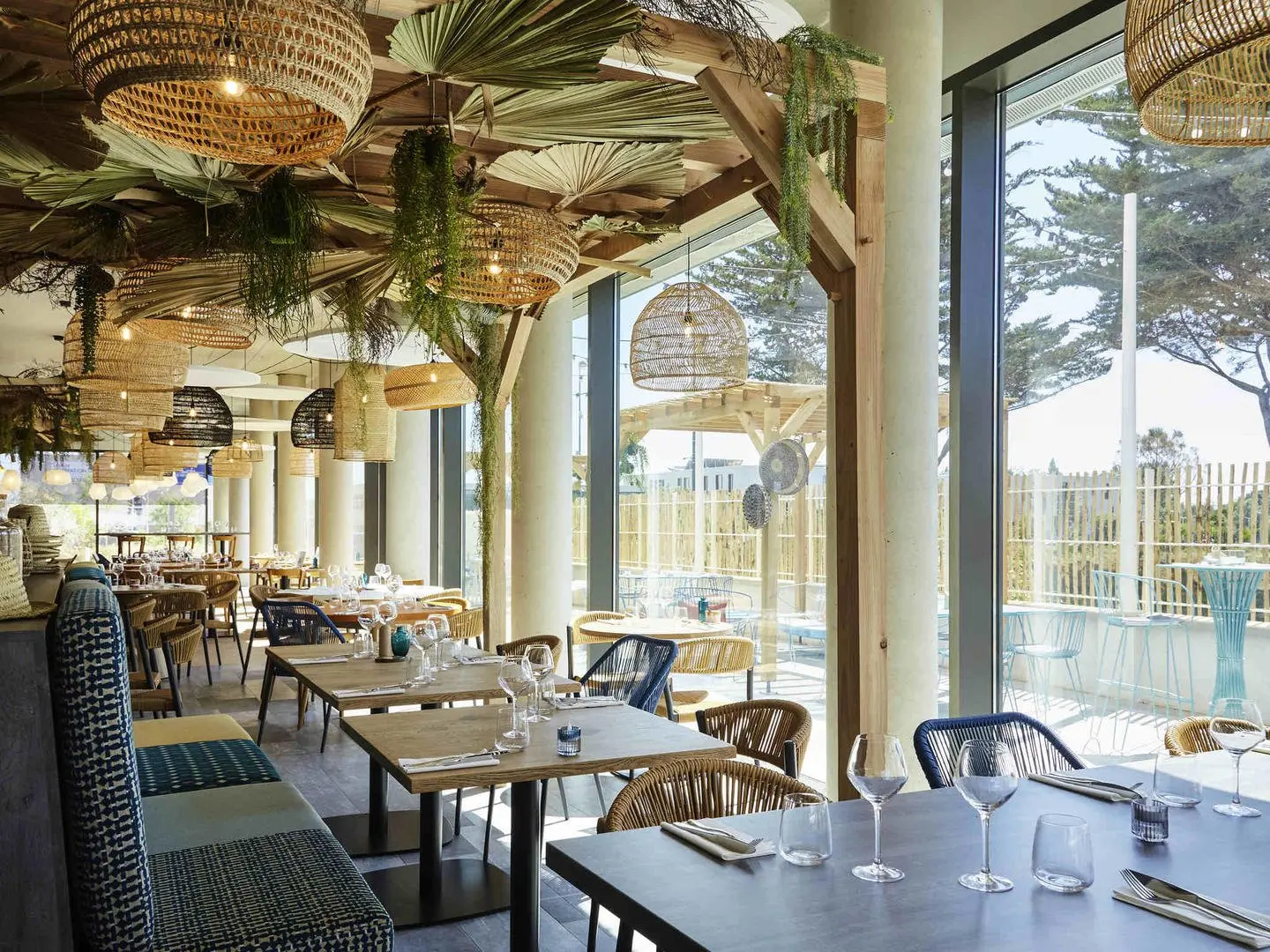 Salle restaurant les cabanes