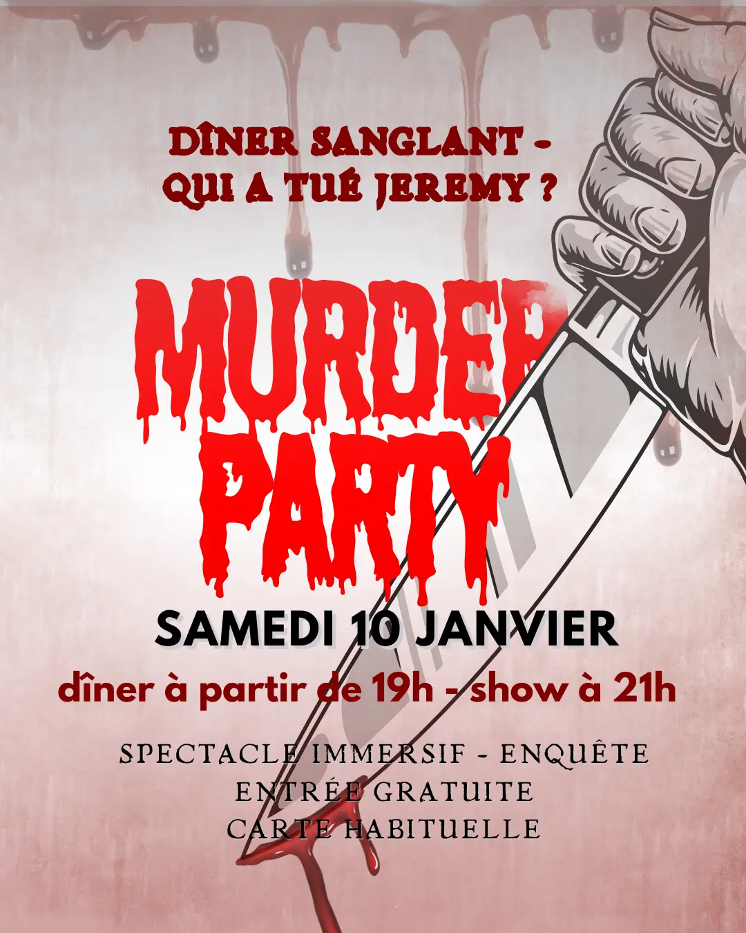 murder party 10 janvier - 1