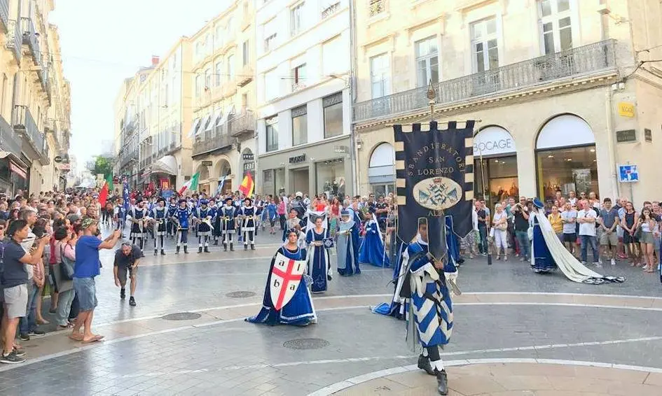 sbandieratori defile