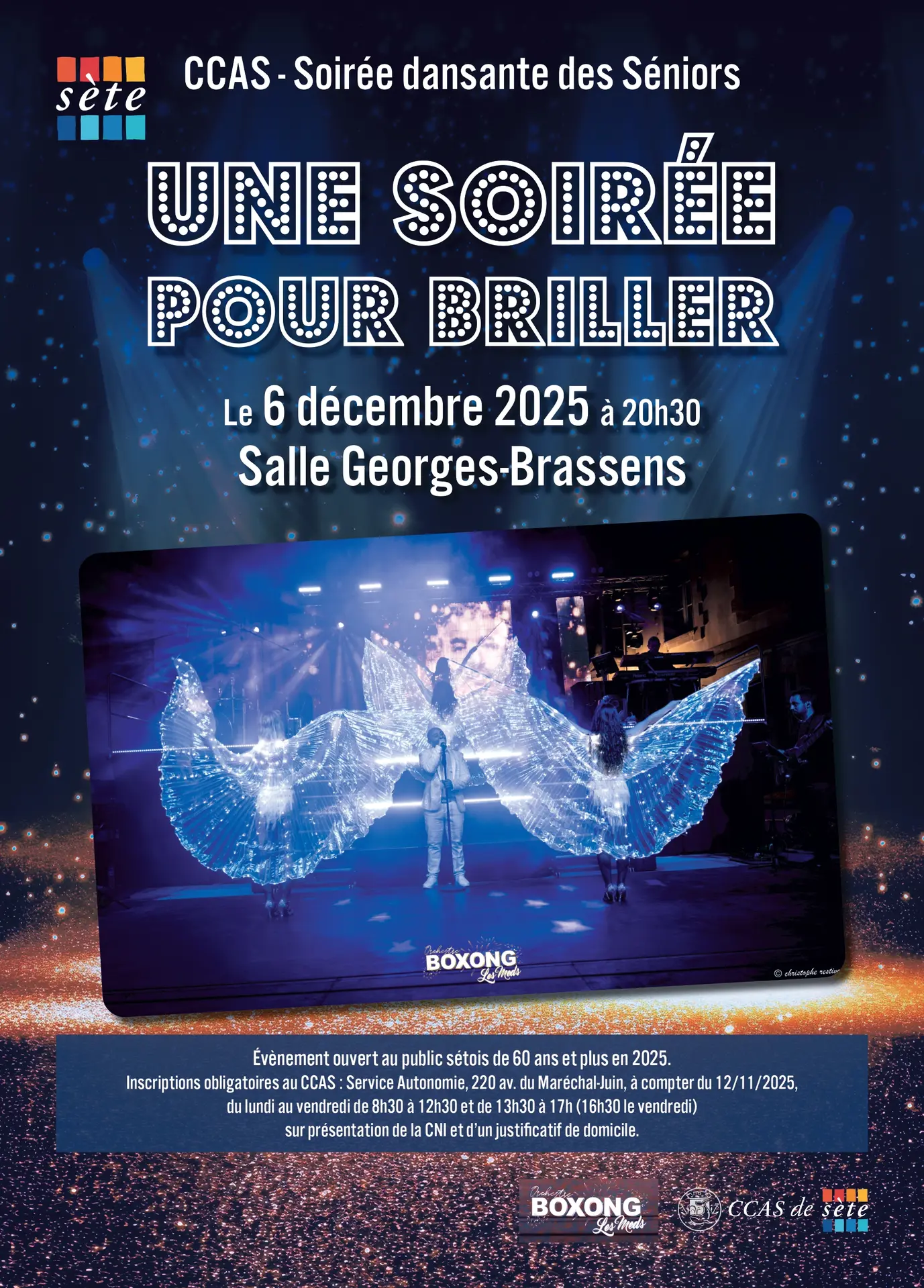 SOIRÉE DANSANTE DES SÉNIORS : UNE SOIRÉE POUR BRILLER
