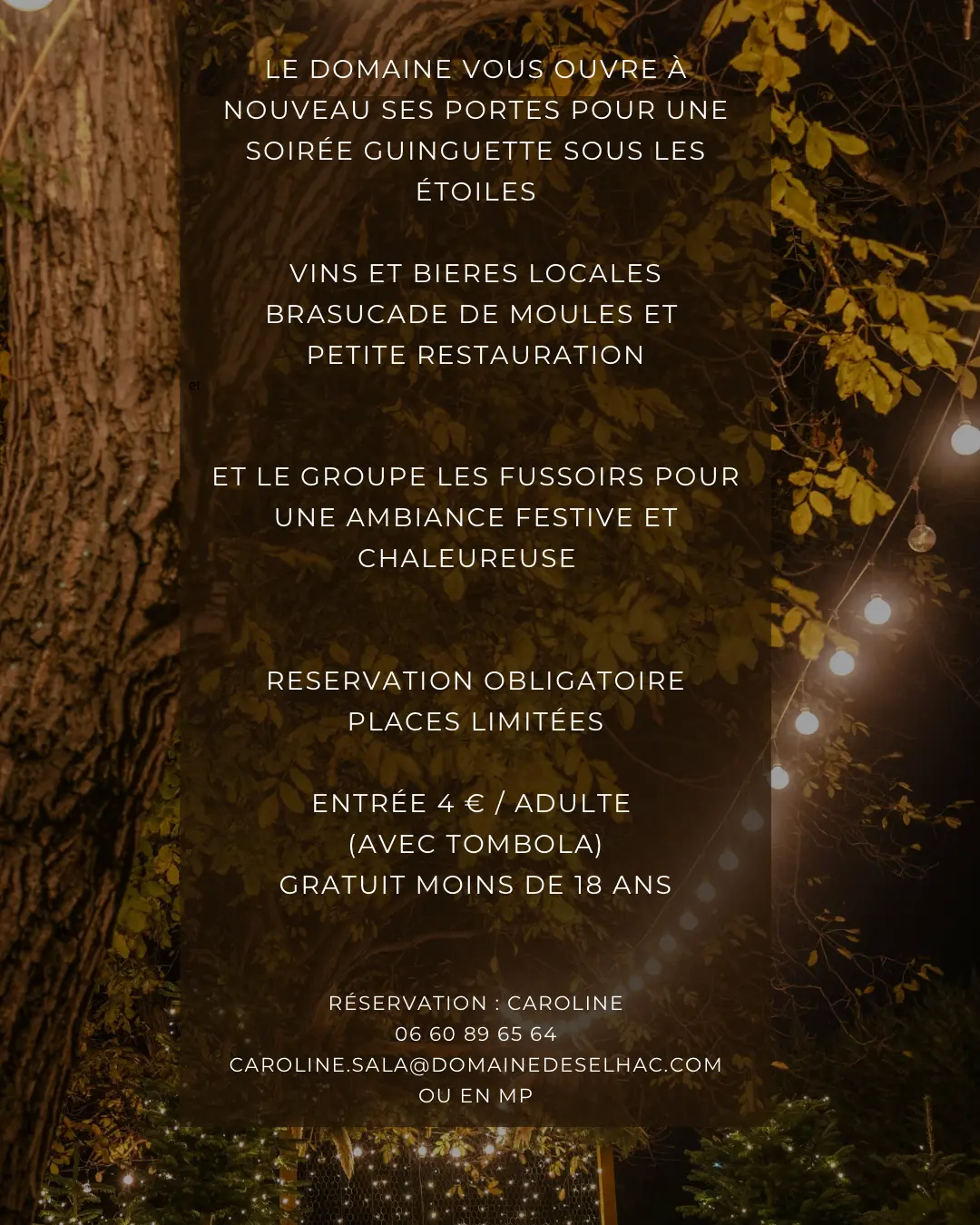 Flyer 31 juillet 2