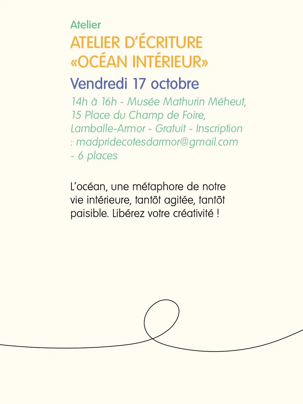 Atelier d'écriture