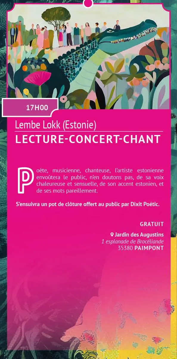 9- L. Lokk - Jardin des Augustins à Paimpont