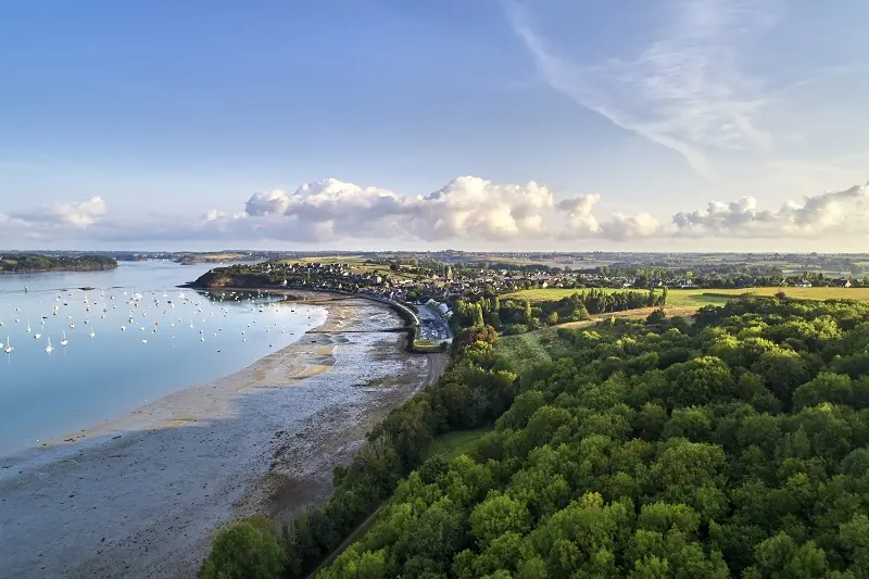©ALamoureux - Vue aérienne Saint-Suliac