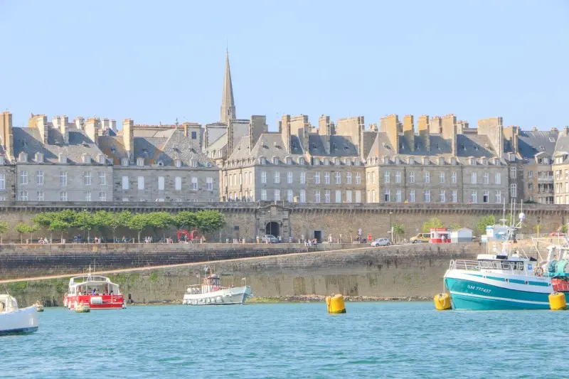 Vue sur Intra-Muros - Saint-Malo